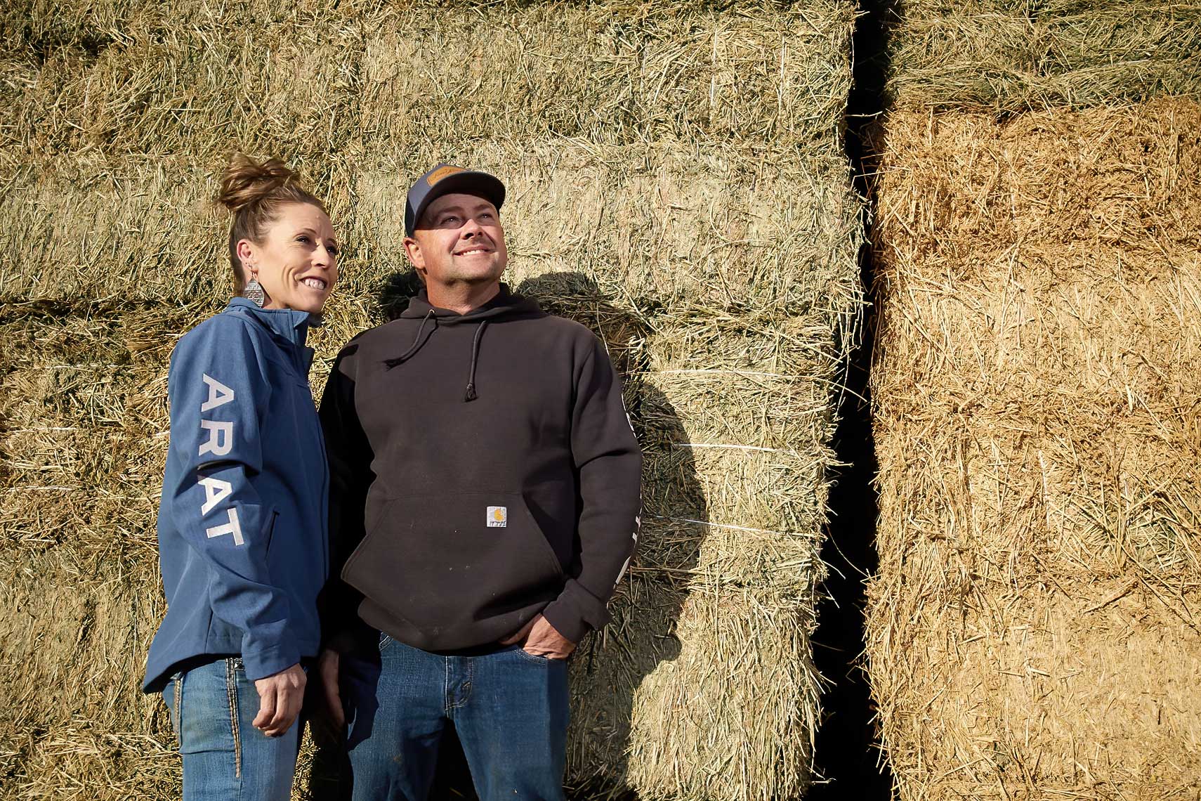Dairy Farmers Ed and Sarah Fumasi