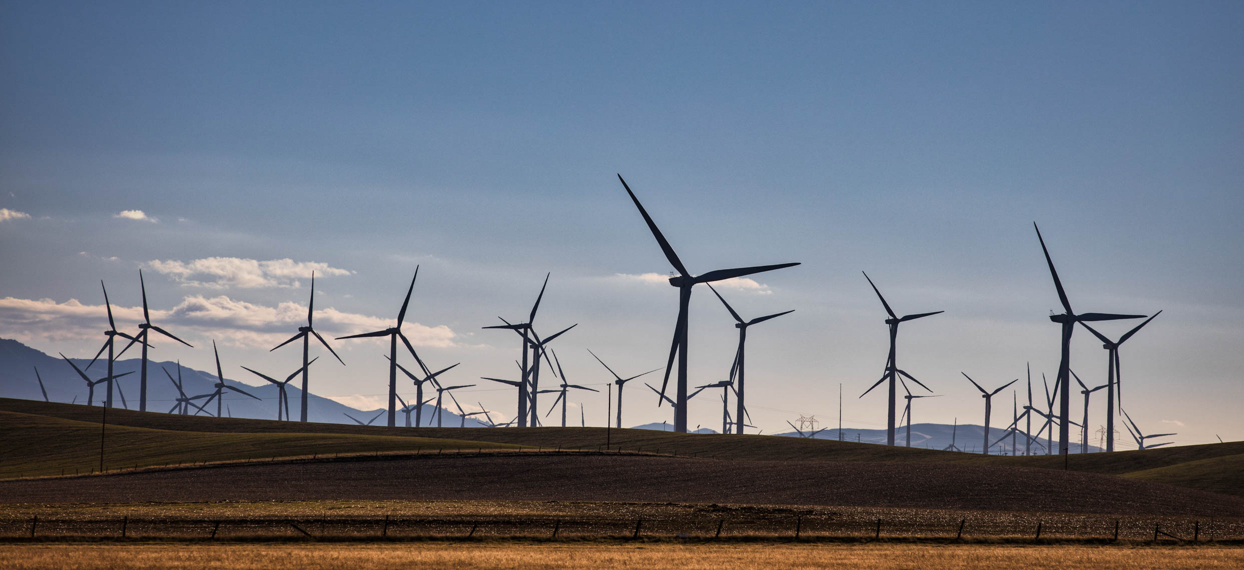 Wind Turbines in Northern California