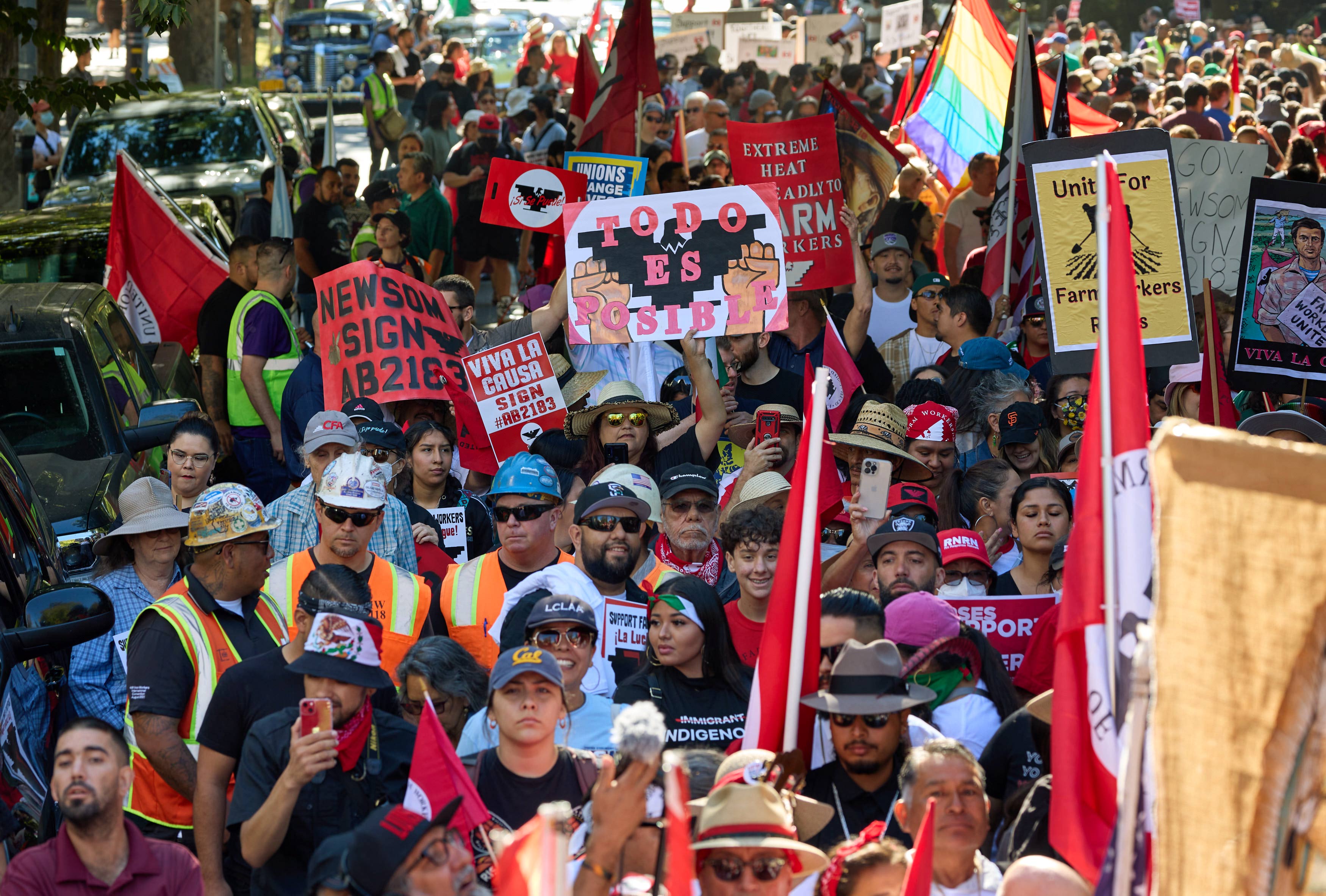 March for Farm Worker Rights Bill