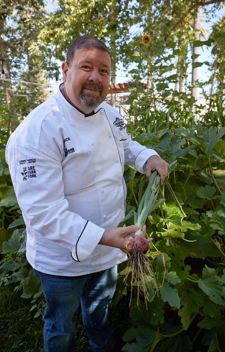 Chef Rudy Peniche in Woodland
